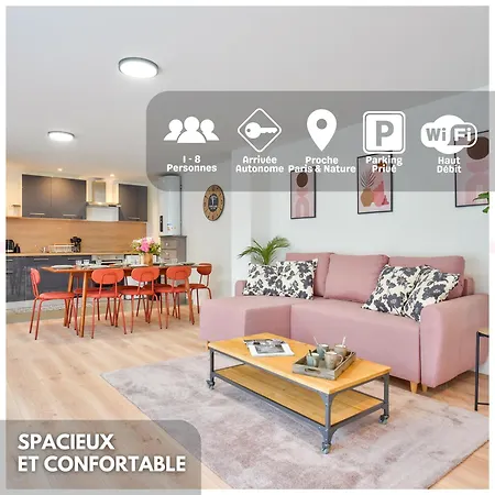 Le Gabriel - Maison Spacieuse Et Calme Pres De Paris Holiday home Cormeilles-en-Parisis